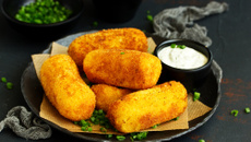 Croquete de Batata com Recheio Philadelphia