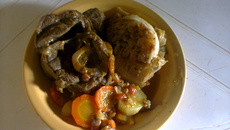 Chambaril com cenoura