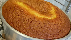 Bolo de laranja de liquidificador