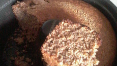 Bolo integral de banana