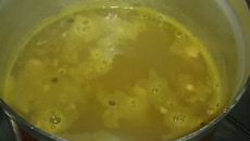 Chá de maracujá com gengibre