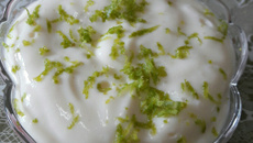 Mousse de limão delicioso