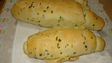 Pão caseiro com fermento em pó da Denise