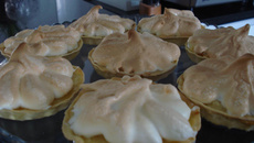 Tortinha de coco gratinada