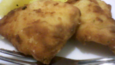 Filé de peixe simples