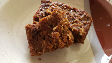 Bolo americano de cenoura