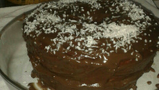 Bolo brigadeiro gelado