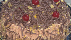 Recheio/cobertura crocante e chiffon de chocolate 