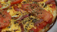 Pizza de couve-flor