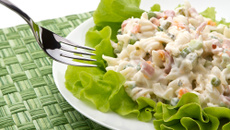 Salada de batata sem maionese