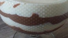 Mousse de chocolate e limão