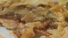 Lasanha meio a meio suculenta