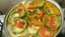 Pintado ao molho de leite de coco