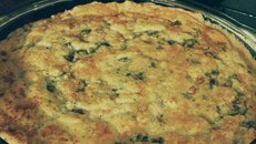 Souflé de legumes delicioso