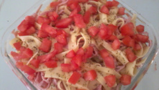 Macarrão de pizza rápido e fácil