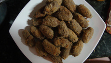 Croquete de proteína de soja