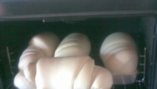 Pão caseiro recheado