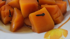 Doce de abóbora diet na panela pressão