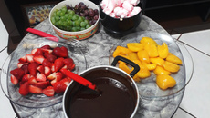 Fondue de chocolate
