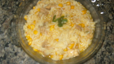 Risoto de frango