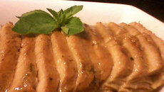 Lombo com vinho branco