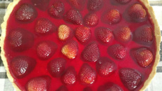 Torta de morango da Dani