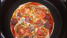 Pizza de frigideira especial
