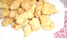 Frango empanado para petiscar