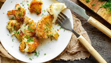 Couve-flor assada com ervas