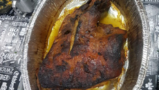 Pernil temperado do Moleza