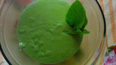 Creme de espinafre da Paty