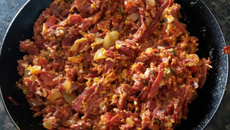 Carne seca desfiada deliciosa