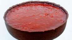 Torta de chocolate assada