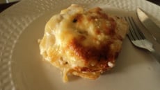 Lasanha especial de frango