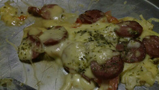 Berinjela tipo pizza