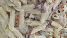 Penne ao molho branco