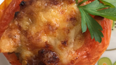 Melhor tomate recheado do mundo