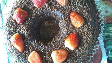 Super brigadeirão de micro-ondas