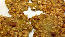 Biscoito de banana fit