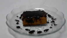 Bolo de cenoura molhadinho