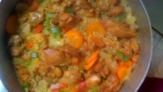 Galinhada chique da Lili