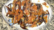 Marisco ao molho (Claudia e Vavá)