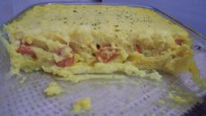 Escondidinho de salsicha