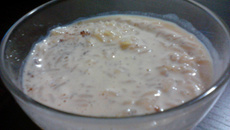 Arroz doce moreninho