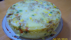 Deliciosa torta de frango