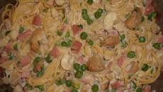 Espaguete à francesa