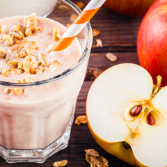 suco-de-maca-e-aveia Esse suco de maçã e aveia é perfeito para o café da manhã: fornece energia e ainda ajuda a emagrecer