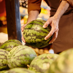 shutterstock-2396985917 As regras de ouro ao comprar melancias: como os profissionais escolhem a fruta perfeita e doce
