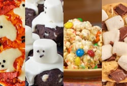 Pizza e brownie de fantasma, mesa de pipoca e cookies de abóbora com marshmallow e chocolate: como fazer essas gostosuras de Halloween que são tendência para 2024