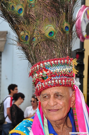 Mestre Zanza dedicou sua vida às Festas de Agosto de Montes Claros. (Crédito: Fábio Marçal / Divulgação / Gov MG)